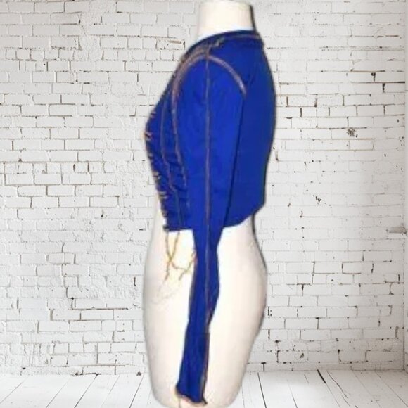 NWOT Crop Front Lace-Up Top - Picture 1 of 4